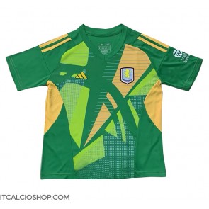 Aston Villa Portiere Prima Maglia 2024-25 Manica Corta